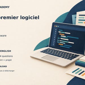 Debiutant w programowaniu kursów HTML CSS JavaScript – PDF + PowerPoint + Quiz Corrigés | Apprendre à Coder, Français Anglais, Téléchargement