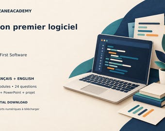Cours Programmation Débutant HTML CSS JavaScript – Pdf + PowerPoint + Quiz Corrigés | Apprendre à Coder, Français Anglais, Téléchargement