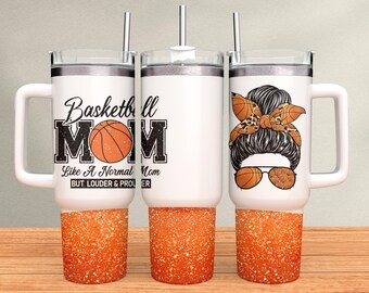 40 Unzen Tumbler wrap Basketball Mama Mama für Sublimation enthält Digital Download Clipart