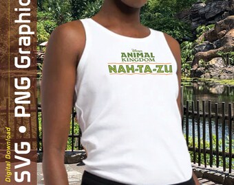 Animal Kingdom – Nah-ta-zu – SVG and PNG Graphic. Nostalgic Design