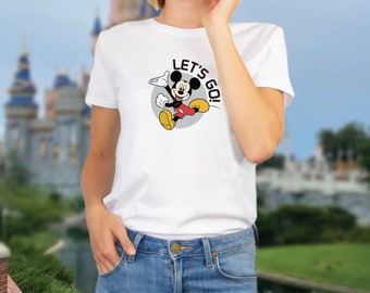 Mickey - Let's Go!  SVG and PNG Graphic.