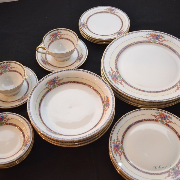 Antique China Set Etsy