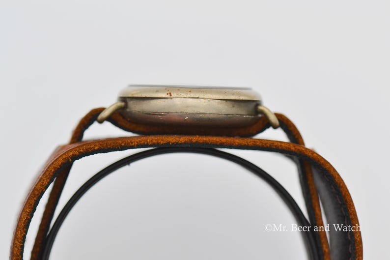 1918 Rare Vintage Elgin WWI Trench Watch, Fahys Case, Enamel Dial ...