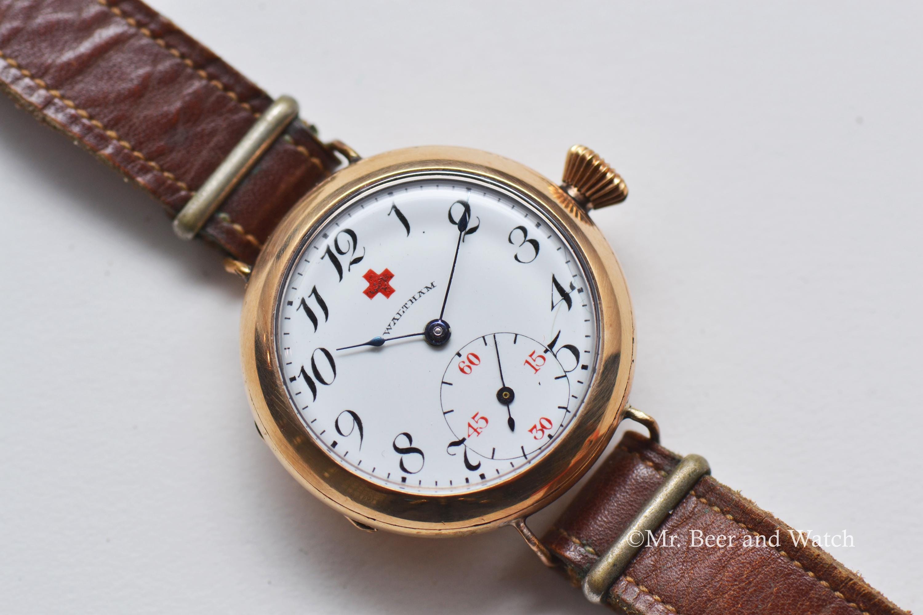 Ww1 Trench 1914 Waltham Trench Watch 1916 Waltham Sterling Silver