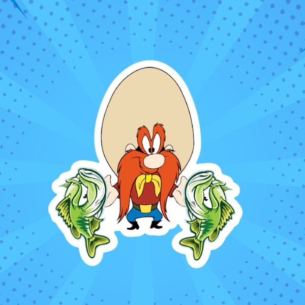 Yosemite Sam Decal - Etsy