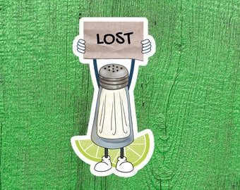 Lost Shaker of Salt Decal! 3.5"tall x 2" wide! Waterproof!