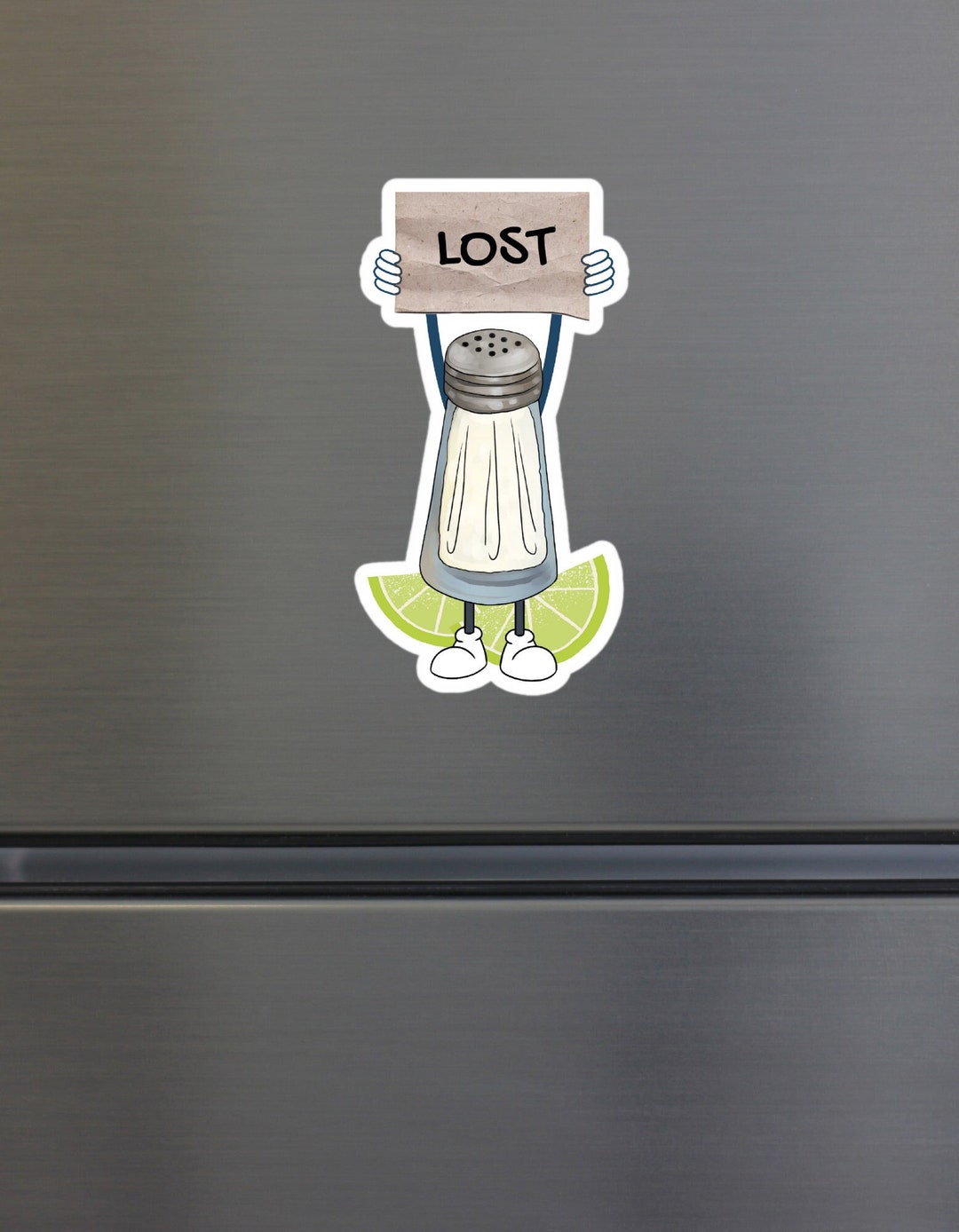 Lost Shaker of Salt 3.5x2 Etsy