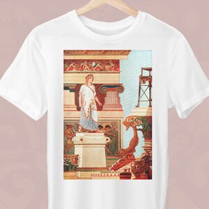 Greek Art, Unisex T-Shirt, Greek T-Shirt, Gift for a Greek, Stylish Greek