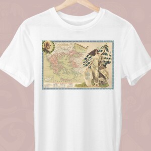Griechenland im Vertrag von Sevres, Unisex T-Shirt, Griechisch T-Shirt, Vertrag von Sevres, Geschenk für einen Griechen, Karte T-Shirt, Trendy Grieche, Stilvoller Grieche