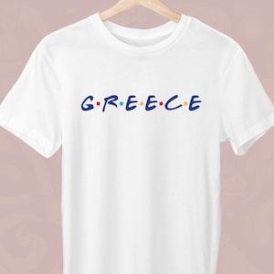 Greece, Greece Unisex T-Shirt, Greek T-Shirt, Greek Lover, Greek Quote, Gift for a Greek, Trendy Greek, Stylish Greek, Gift for Greeks