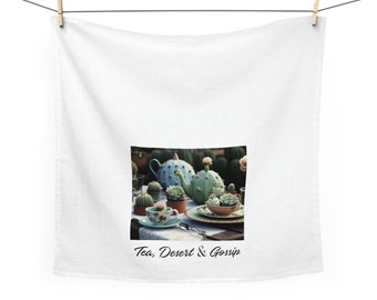 Tea, Desert, & Gossip Tea Towel