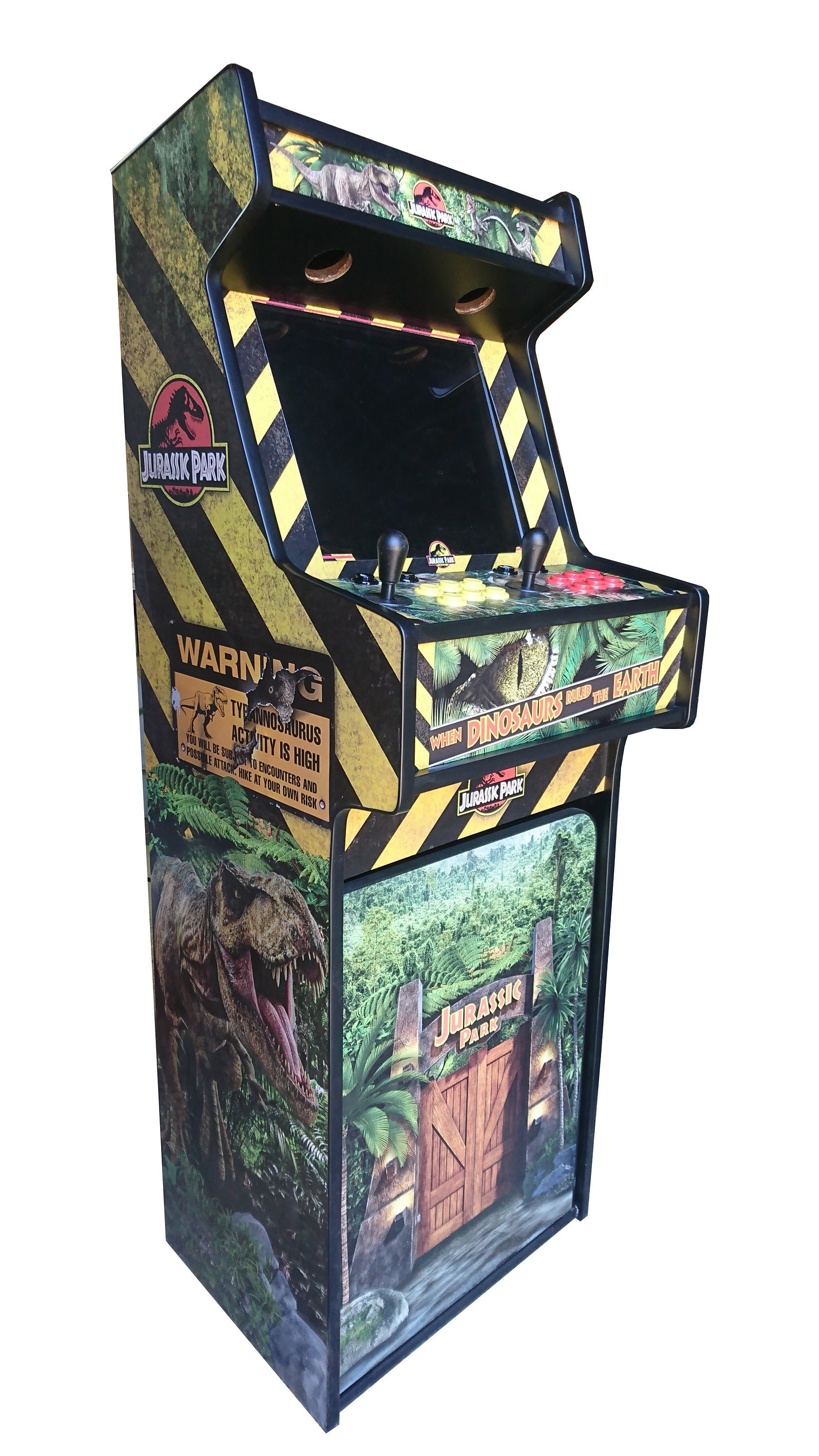 Jurassic Park Big Bartop Arcade Cabinet - Etsy