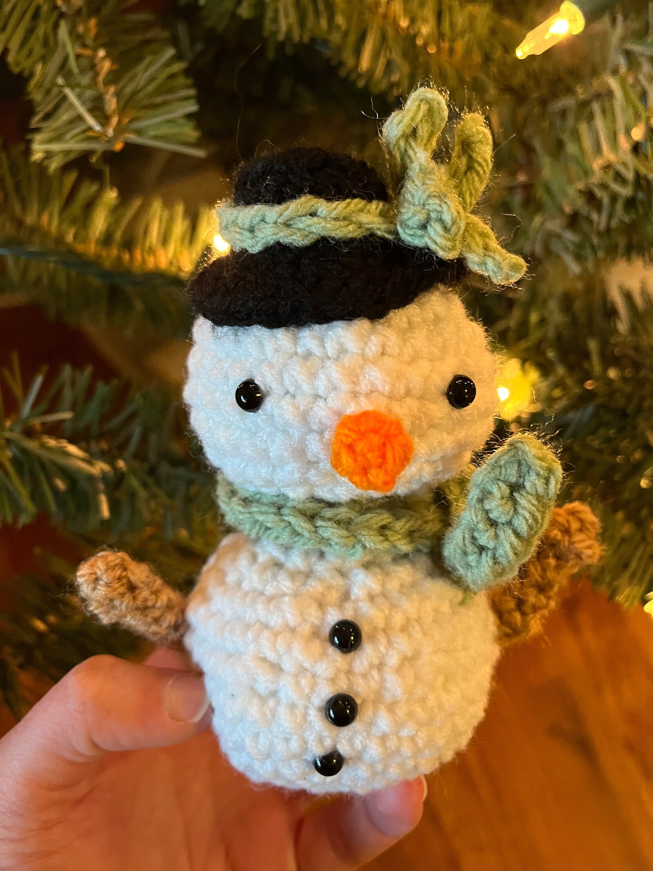 Snowman Snowman Decor Christmas Ornament Primitive Snowman 