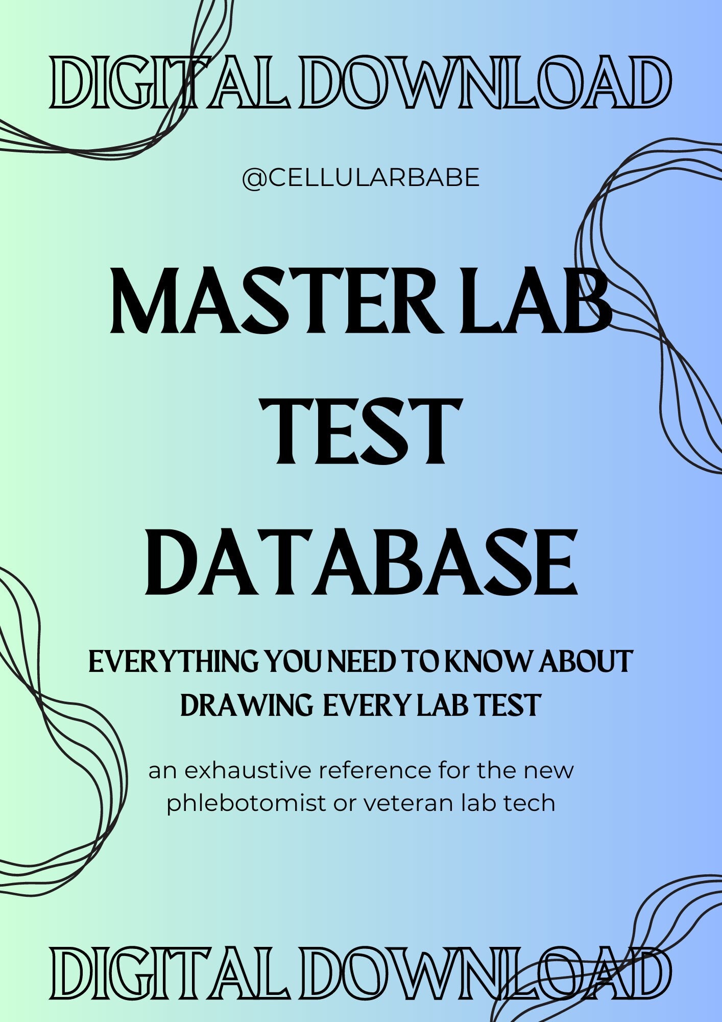 Master Lab Test Database Over 250 Tests Listed With Tube Types