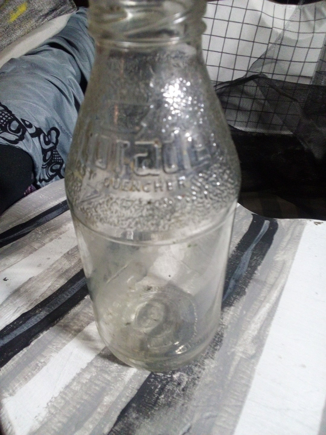 Vintage Glass Gatorade Bottle Etsy