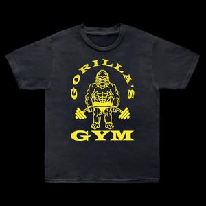 Gorilla&#39;s Gym T-Shirt | Monkey Meme shirt, Zoo, Zoo Gifts, Safari Shirt, Monkey Lover Shirt, Safari Gift, Funny shirt, tiktok