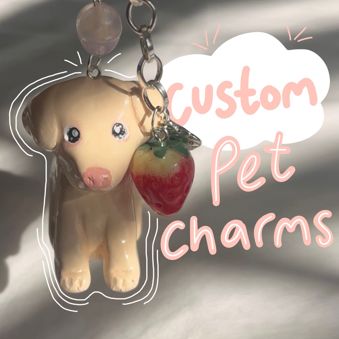 Custom Pet Figurine Cake Topper – Handmade Dog & Cat Wedding Cake Decoration, Personalized Pet Portrait Sculpture - View #2