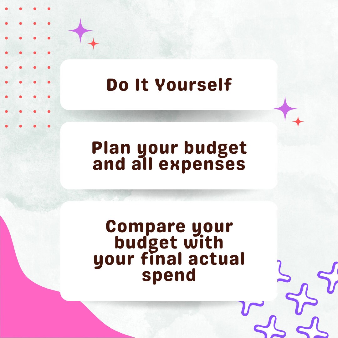 2024 project budget planner etsy