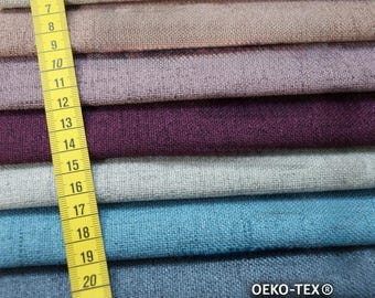 Upholstery fabric sold by the meter, 140 - 147 cm, robust, mottled fabric for chairs, sofas and other upholstery work, furniture fabric, decorative fabric, covering fabric