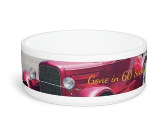 Gone in 60 seconds dog bowl