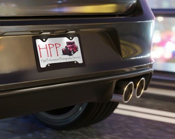 Vanity Plates with your company or personalized images