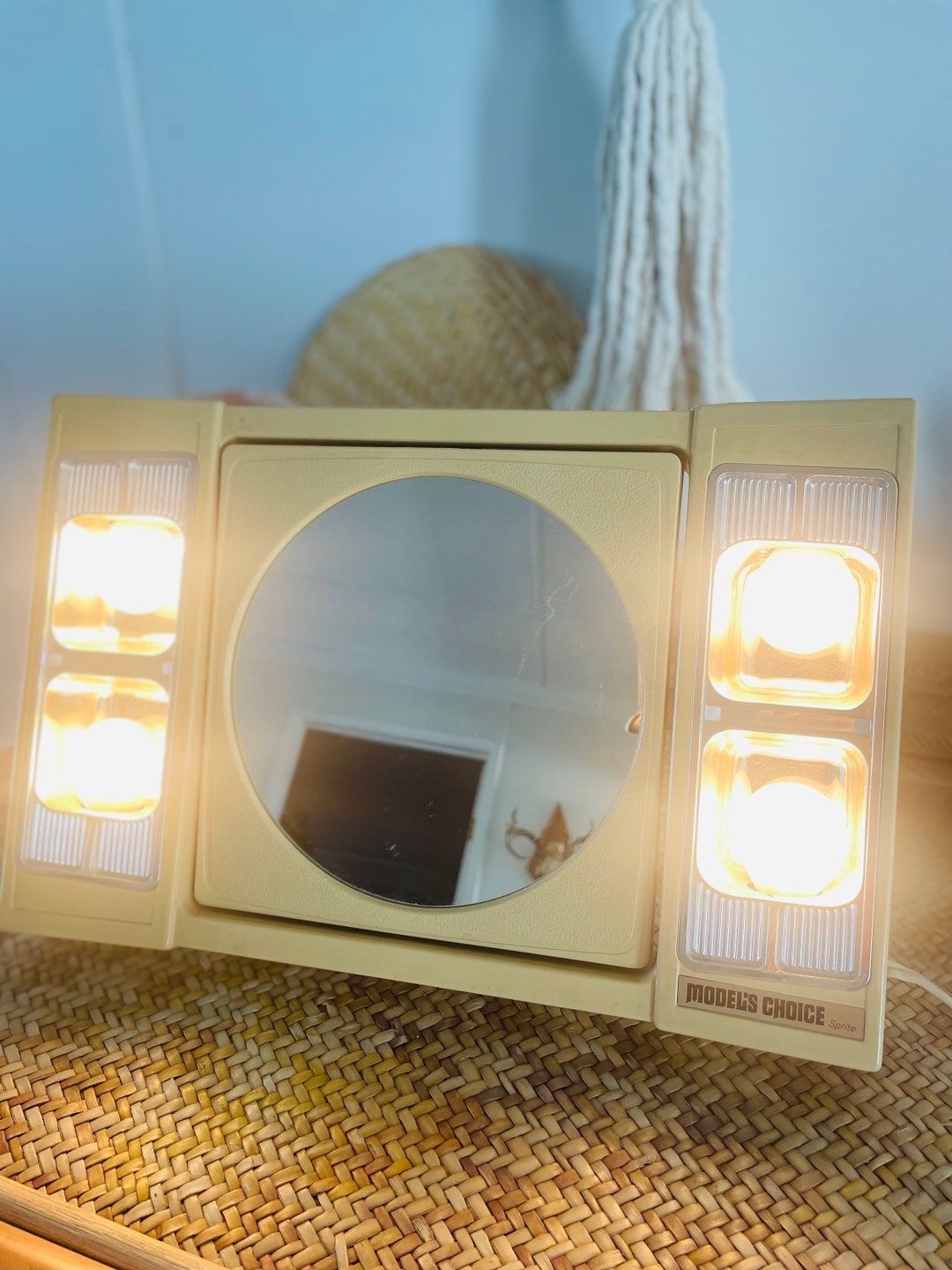 Vintage Retro Vanity Mirror Light up Models Choice Sprite Etsy