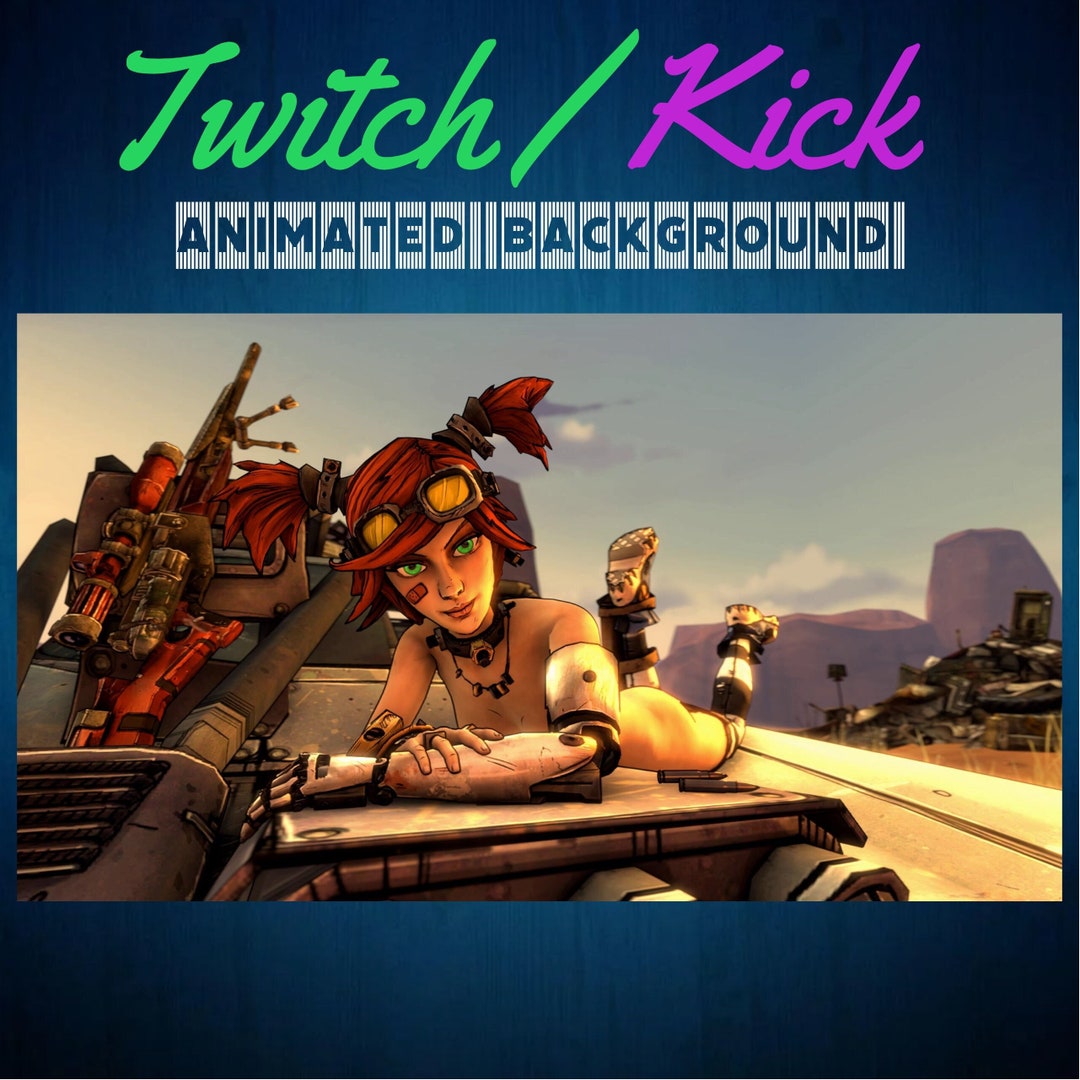 Borderlands Twitch / Kick Animated Background Streaming Screens - Etsy