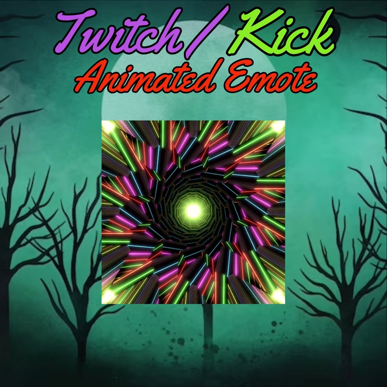 Disco Lights Twitch, Discord Emote ,kick, Streamer, Streaming Emotes