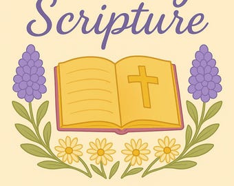 Comforting Bible Verse Coloring Book for the Sick 20 Printable Pages | Uplifting Scripture | Christian Digital Download | Encouragement Gift