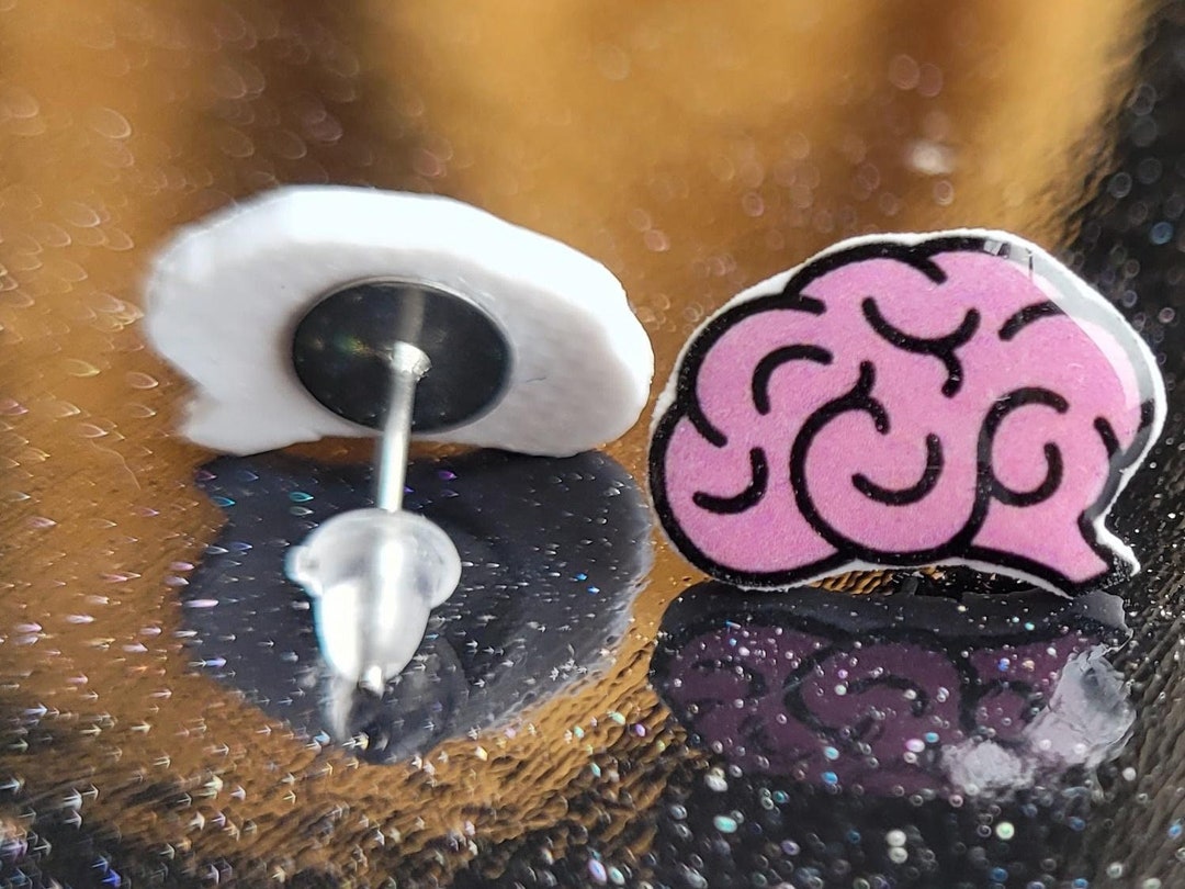Brain Earrings | STEM Earrings | Anatomy Earrings | Biology Earrings ...