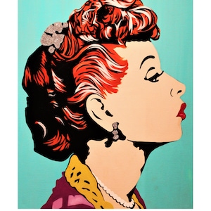 Digital File - Original Painting - I Love Lucy