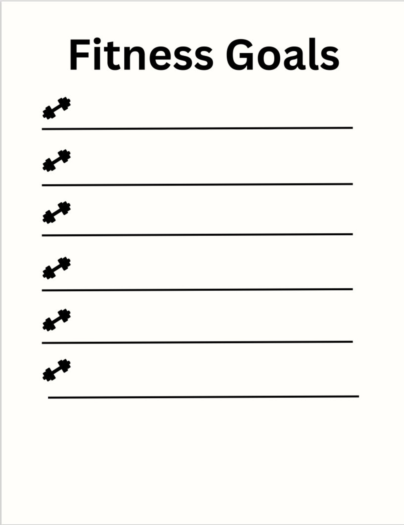 Printable Fitness Log, Exercise Organizer, - Etsy