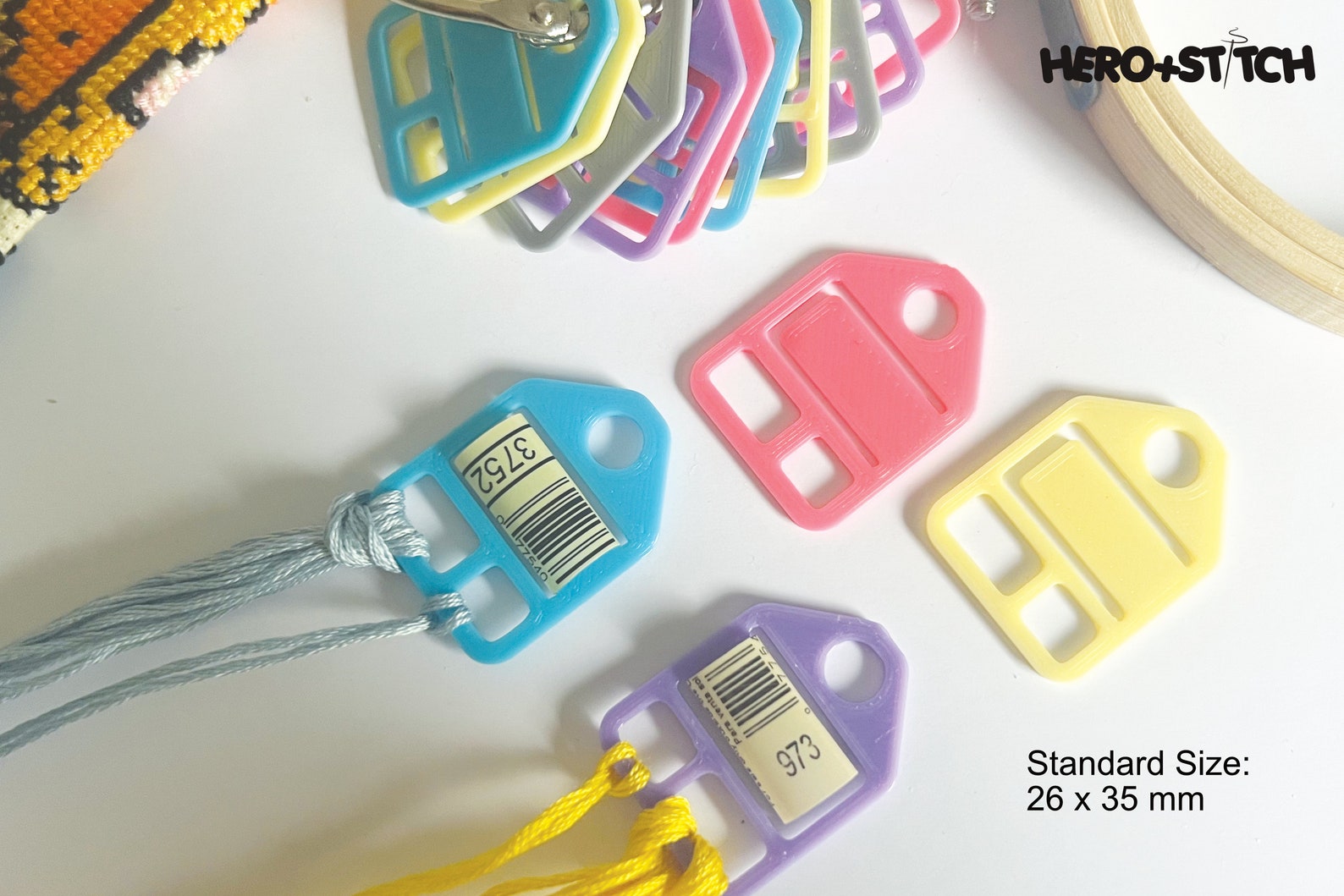 Cute Thread Drops from Hero and Stitch