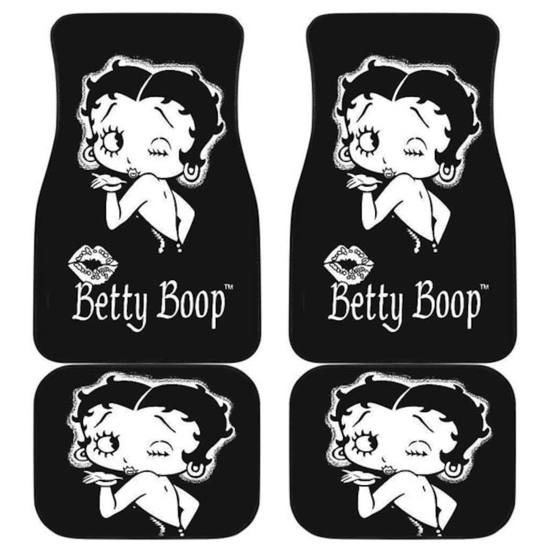 Betty Boop Car Floor Matcartoon Art Inspired Auto Floor - Etsy