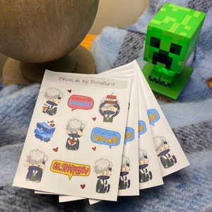 Cute Ethoslab Sticker Sheet Hermitcraft - Etsy