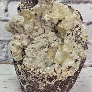 Beautiful Calcite with Apophyllite Specimen from India