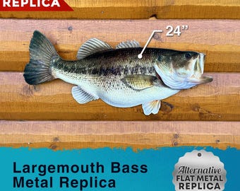 Large Mouth Bass Driftwood Mount - Etsy