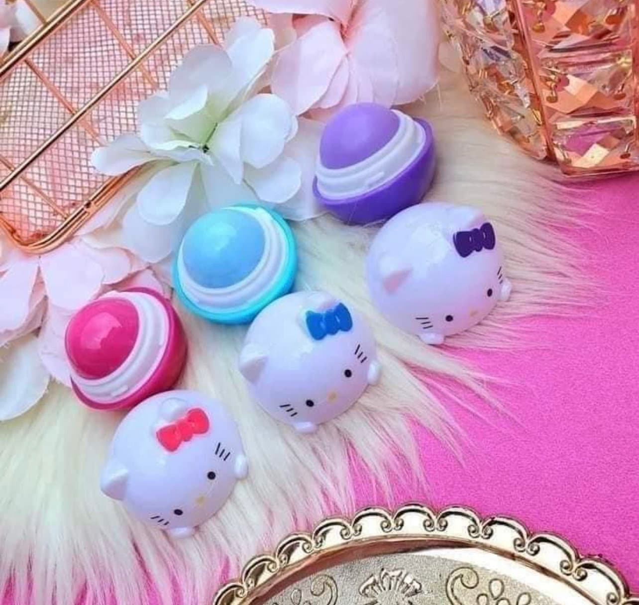 Hello Kitty Lip Balm Etsy
