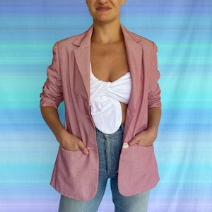 Vintage Tommy Hilfiger Gingham Blazer