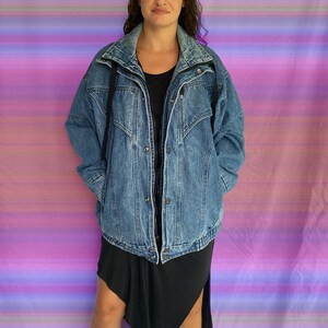 Vintage Unisex Denim Coat