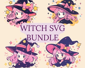 Witch SVG Bundle | Witch Clipart | Witchy SVG