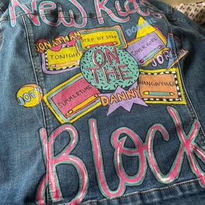 Custom Painted Jean Jacket