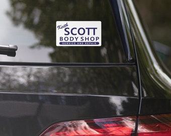 One Tree Hill Stickers - Keith Scott Auto Body Stickers