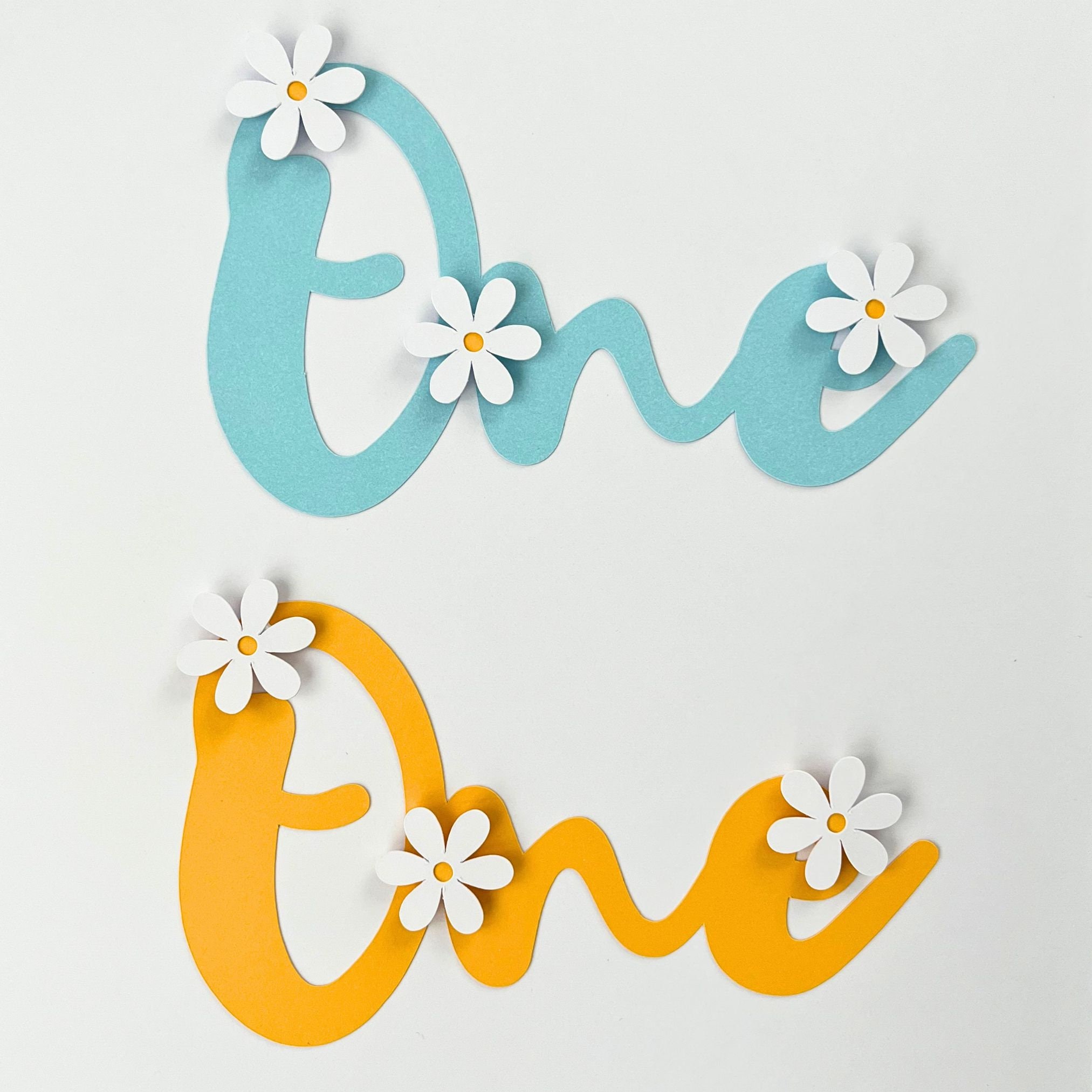 Daisy Cake Topper Daisy Flower Birthday Party Cake Topper Daisy Flower