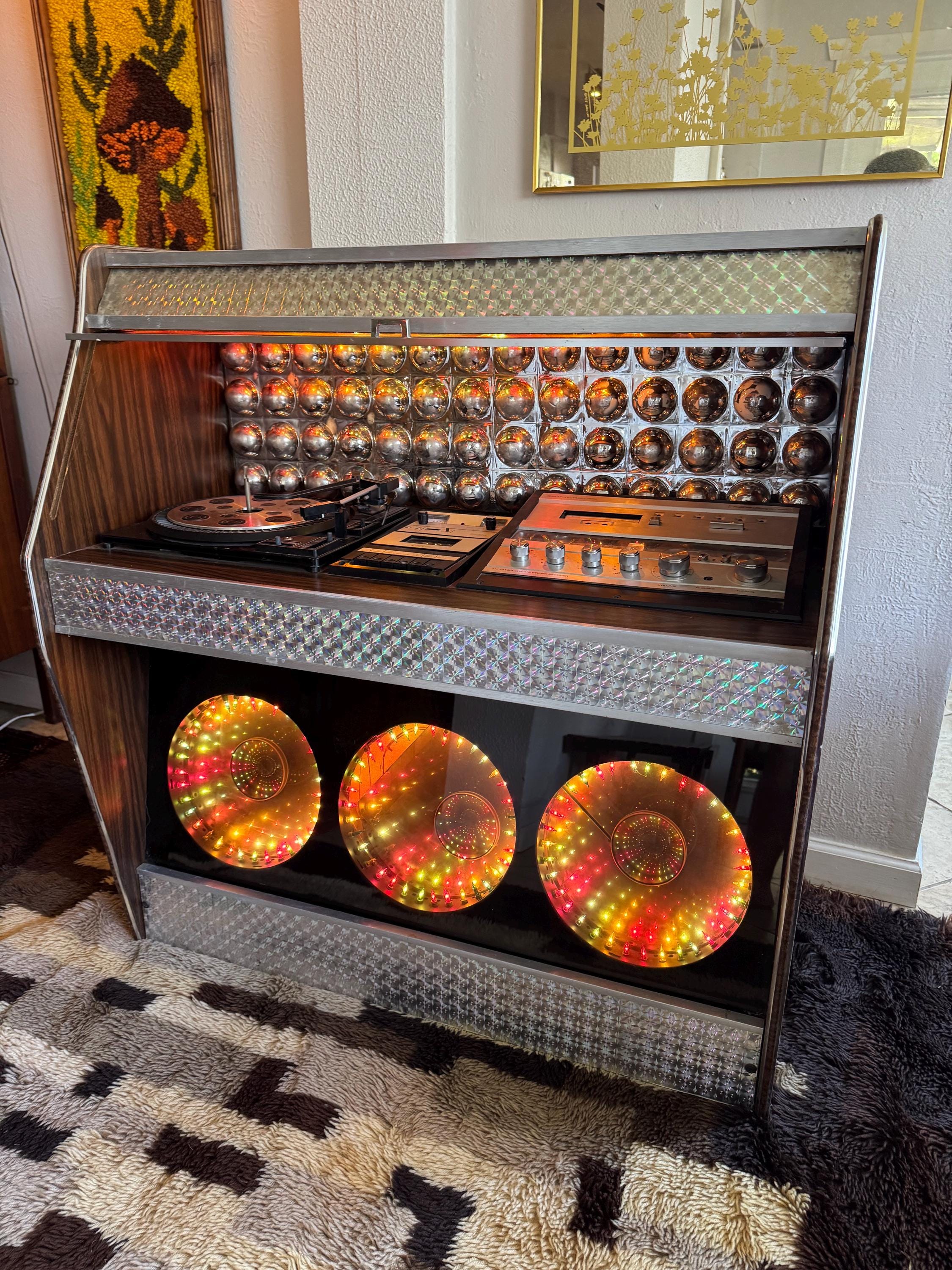 Vintage Morse Electrophonic Stereo Console | Mid-century Modern