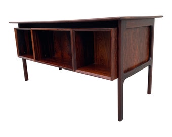 1960s Danish Rosewood Office Desk by Arne Vodder Mid Century Modern Vintage MCM