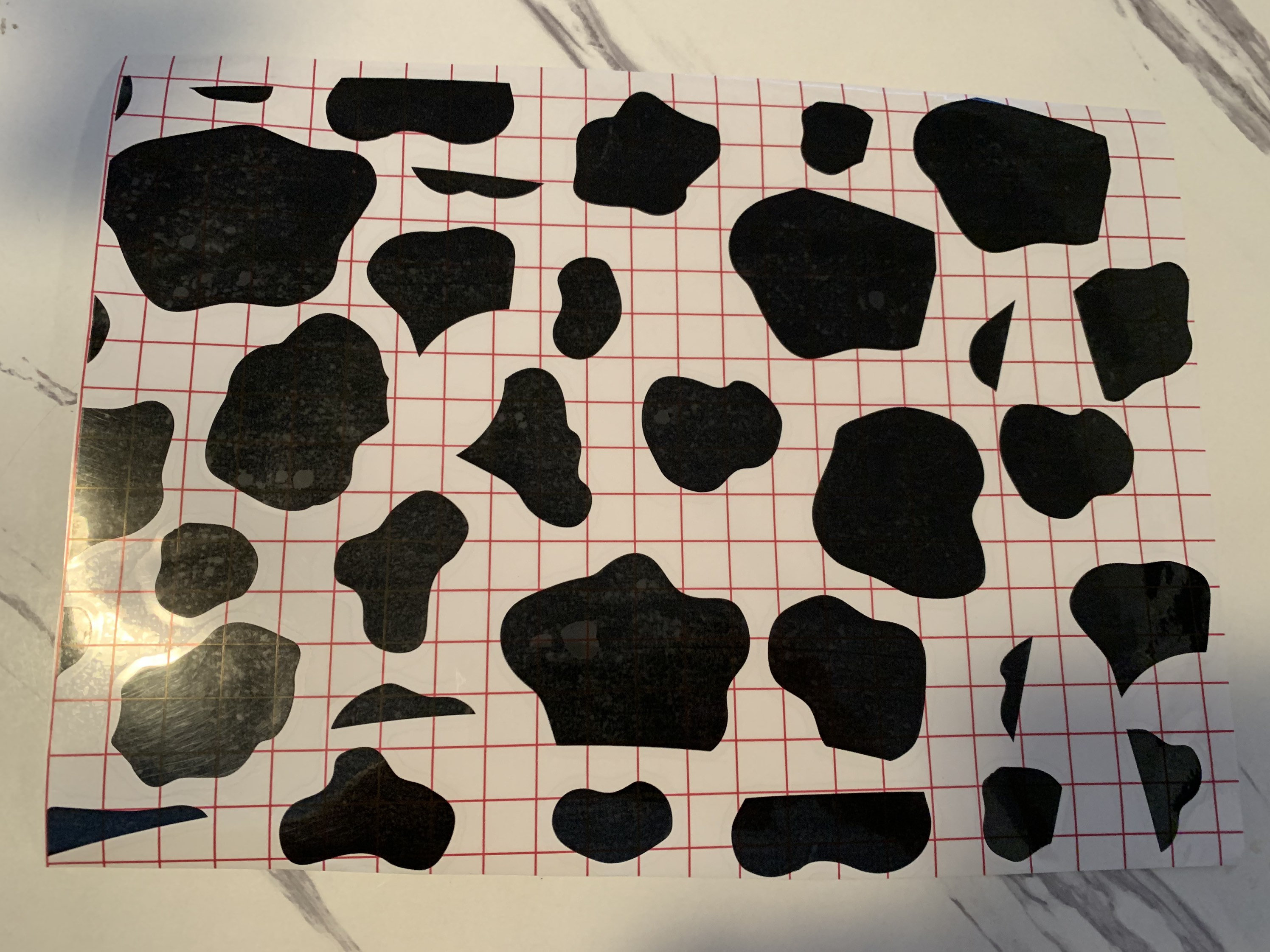 Cow Print Sheet Envoltura Completa Con Estampado De Vaca Etsy