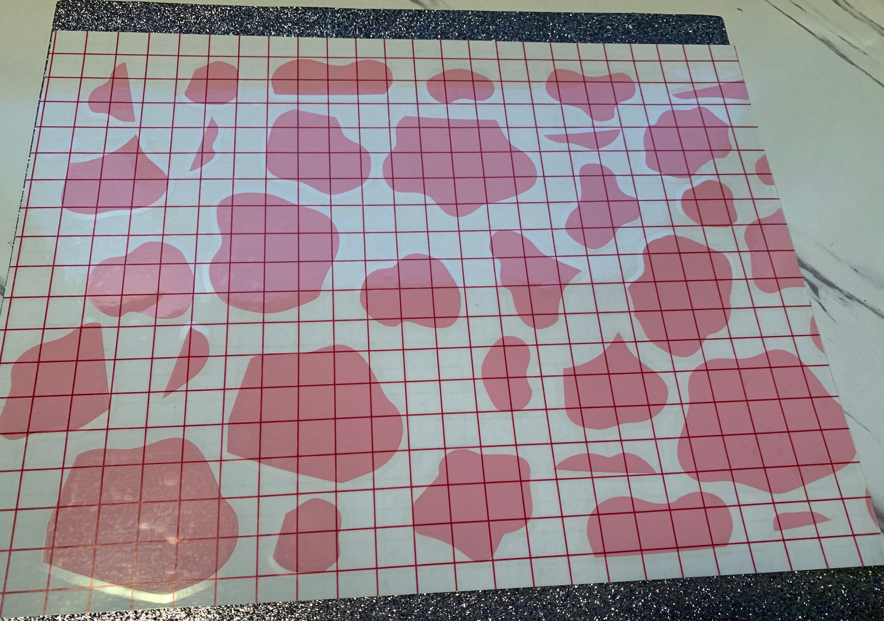 Cow Print Sheet Envoltura Completa Con Estampado De Vaca Etsy