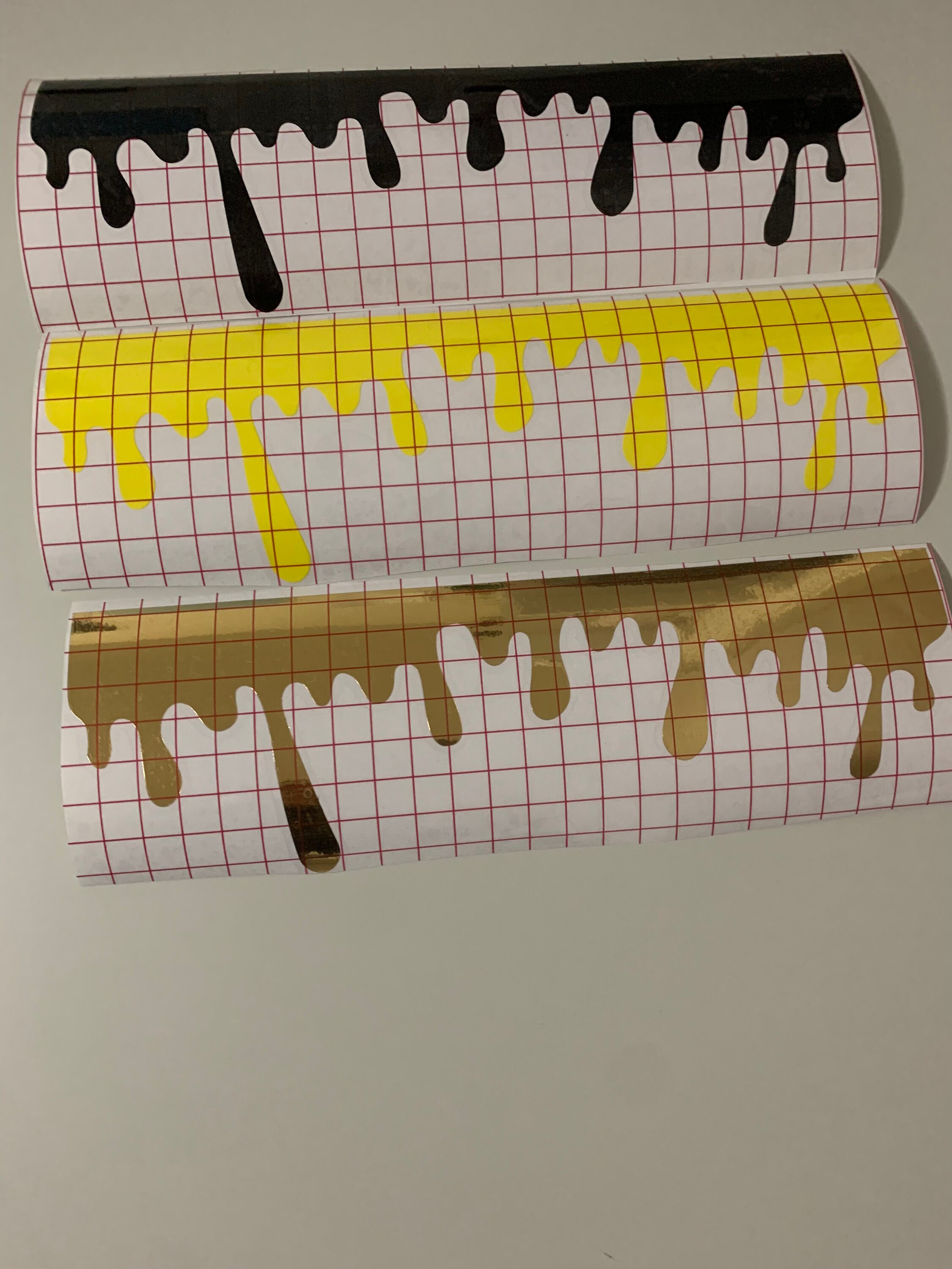 Drip Decal Drip Sticker Vinyl Drip Decal Dripping Etsy