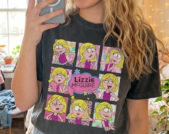 Retro 90s Lizzie Mcguire Comfort Colors Shirt, Funny  Lizzie T-shirt,   World, 2026 Trip, Magic Kingdom, Birthday Girl